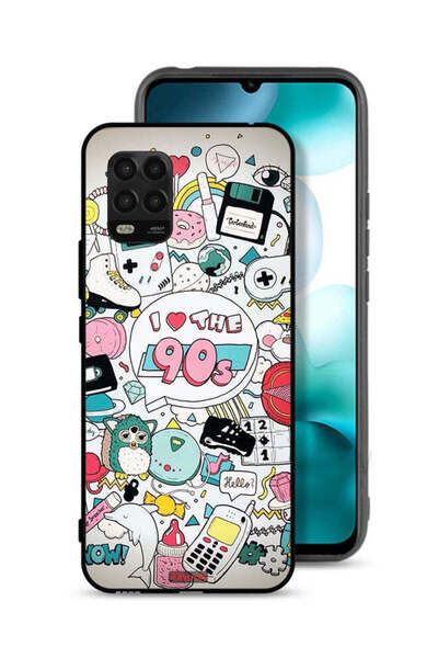 Tolwak غطاء حماية لهاتف Xiaomi Mi 10 Lite 5G أحب التسعينيات