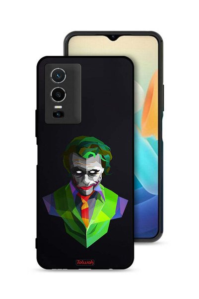 Tolwak غطاء حماية Vivo Y76 5G بتصميم فن تجريدي للجوكر