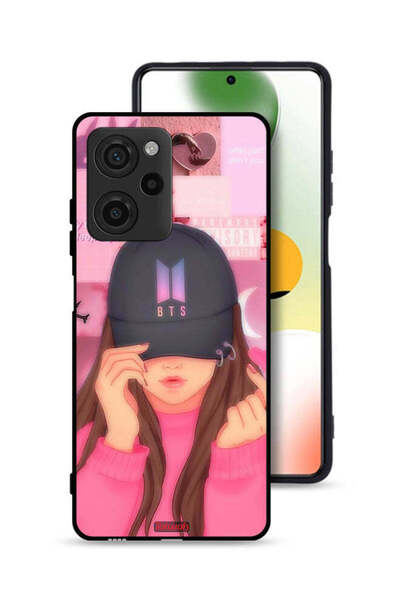 Tolwak غطاء حماية شاومي بوكو X5 برو بتصميم فتاة صغيرة