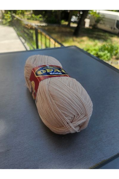 OPAL Crystal Hand Knitting Yarn No:309 Crystal Fiber Soap Dish Pouch Knitting Yarn 100Gr-475Mt