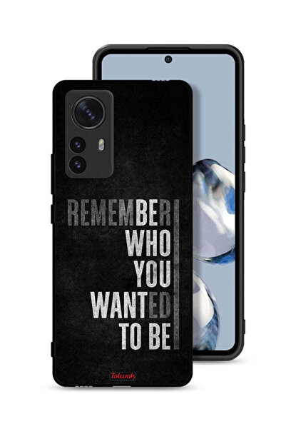 Tolwak غطاء حماية لهاتف Xiaomi 12S Pro تذكر من أردت أن تكون