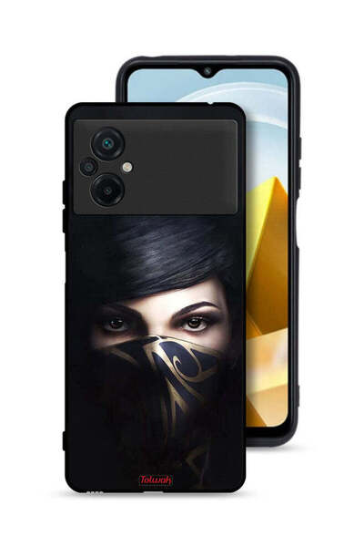 Tolwak Xiaomi Poco M5 4G Protective Case Cover Hijab Girl