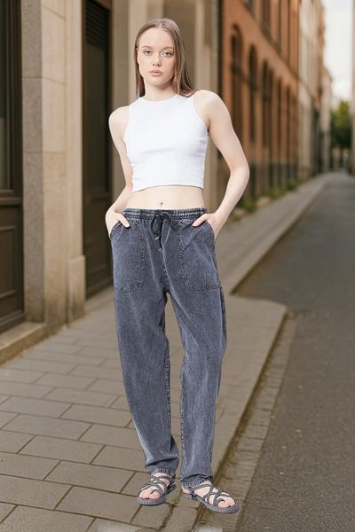 Malerind Hambez Bottom Tracksuit Linen Trousers Look Comfortable Fit Plus Size Summer Relaxed