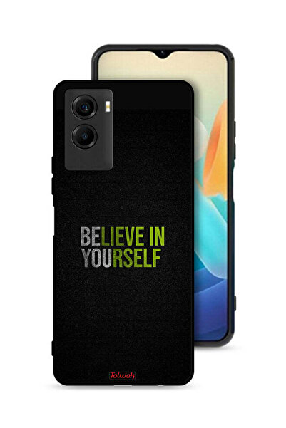 Tolwak Vivo Y55s 5G (2021) Protective Case Cover Believe In Yourself