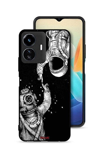 Tolwak غطاء حماية لهاتف Vivo Y77e 5G بتصميم رواد فضاء