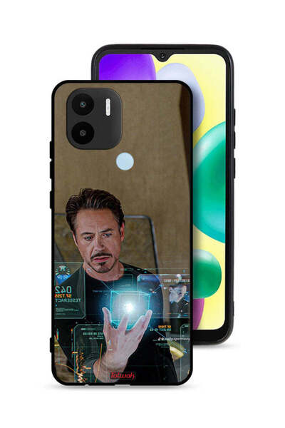 Tolwak Xiaomi Redmi A1 Plus Protective Case Cover Iron Man