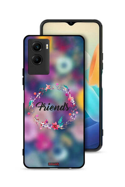 Tolwak غطاء حماية لهاتف Vivo Y55s 5G (2021) بتصميم خاتم "أصدقاء الزهور"