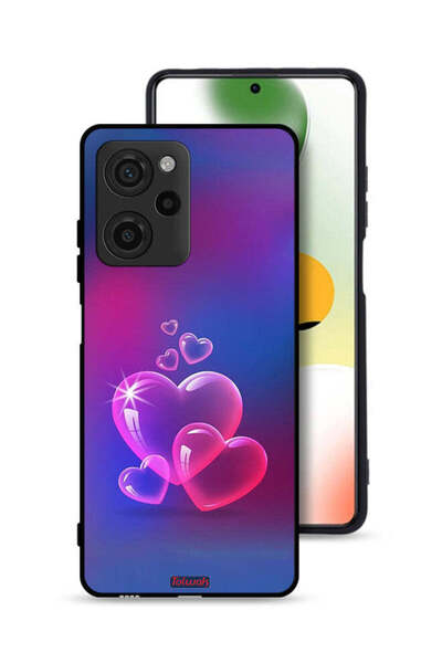 Tolwak غطاء حماية لهاتف شاومي بوكو X5 برو - قلوب مائية