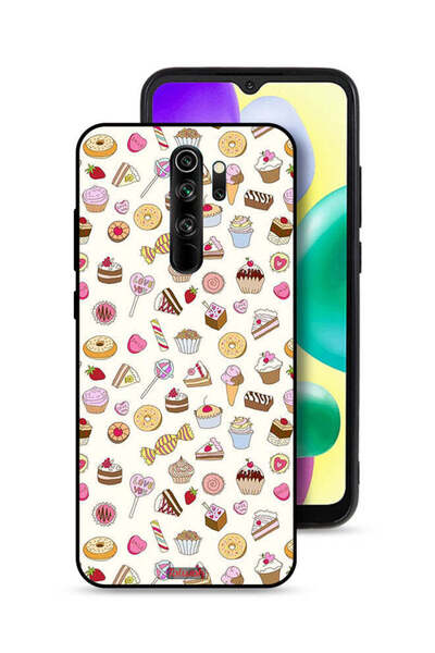 Tolwak غطاء حماية لهاتف شاومي ريدمي نوت 8 برو بنمط العناصر المفضلة