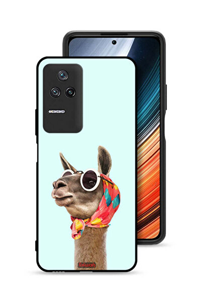 Tolwak غطاء حماية لهاتف Xiaomi Poco F4 بتصميم جمل أنيق ولطيف