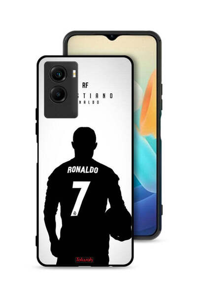 Tolwak غطاء حماية لهاتف Vivo Y55s 5G (2021) بقناع كريستيانو رونالدو