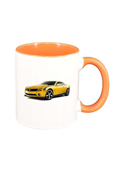 INOVATIX Personalized white mug, Car, orange interior, D961, INOVATIX®. 330 ml