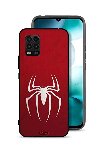 Tolwak غطاء حماية لهاتف شاومي مي 10 لايت 5G أيقونة العنكبوت