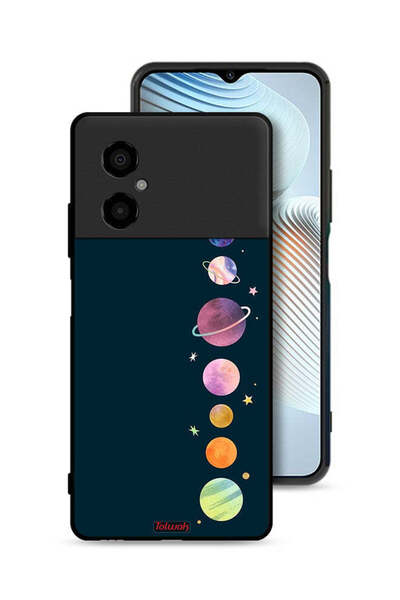 Tolwak Xiaomi Poco M4 5G Protective Case Cover Space