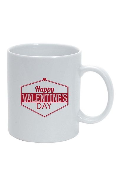 INOVATIX Personalized white mug, Love, white, D342, INOVATIX®. 330ml