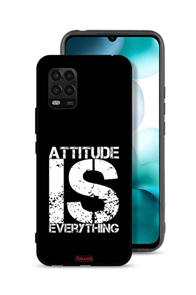 Tolwak غطاء حماية لهاتف Xiaomi Mi 10 Lite 5G - Attitude Is Everything