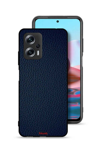 Tolwak غطاء حماية جلدي بنقشة لهاتف شاومي ريدمي نوت 11T برو 5G