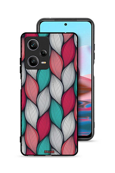 Tolwak غطاء حماية لهاتف شاومي ريدمي نوت 12 برو بنقشة ريشة