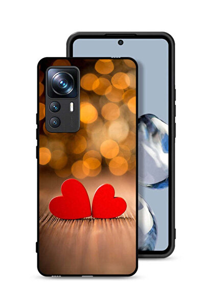 Tolwak غطاء حماية لهاتف Xiaomi 12T Pro بتصميم قلبين جميلين