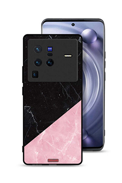 Tolwak غطاء حماية لهاتف Vivo X80 Pro بنمط رخامي