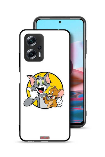 Tolwak غطاء حماية لهاتف شاومي ريدمي نوت 11T برو 5G توم وجيري