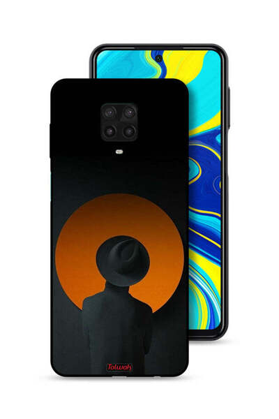 Tolwak غطاء حماية لهاتف شاومي ريدمي نوت 9 برو بتصميم قبعة بوي آرت