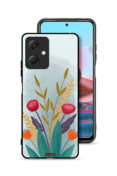Tolwak غطاء حماية لهاتف شاومي ريدمي نوت 12 برسومات نباتية