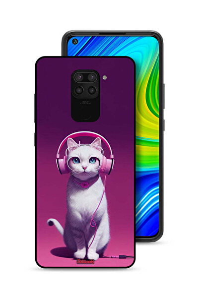 Tolwak غطاء حماية لهاتف شاومي ريدمي نوت 9 بتصميم قطة لطيفة