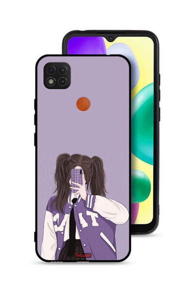 Tolwak غطاء حماية لهاتف شاومي ريدمي 10A لالتقاط صور سيلفي