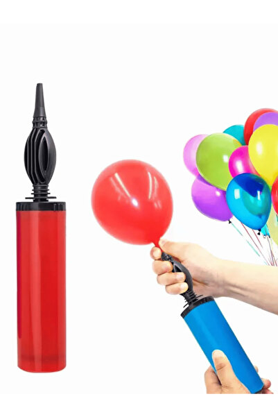 Mielibon Balon Pompası – Elle Şişirme, Karışık Renk, Pratik ve Dayanıklı