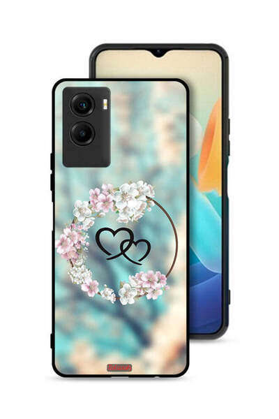 Tolwak غطاء حماية لهاتف Vivo Y55s 5G (2021) برسومات قلوب ورسومات دائرية