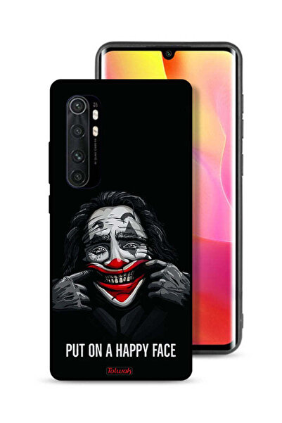 Tolwak غطاء حماية لهاتف شاومي مي نوت 10 لايت بوجه سعيد