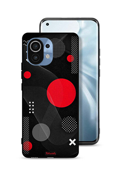 Tolwak غطاء حماية لهاتف شاومي مي 11 بنمط دائري ومتقاطع