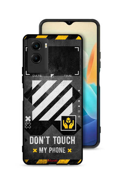 Tolwak Vivo Y55s 5G (2021) Protective Case Cover Do Not Touch My Phone