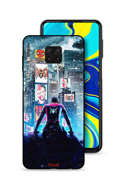 Tolwak غطاء حماية لهاتف شاومي ريدمي نوت 9 برو سبايدر مان