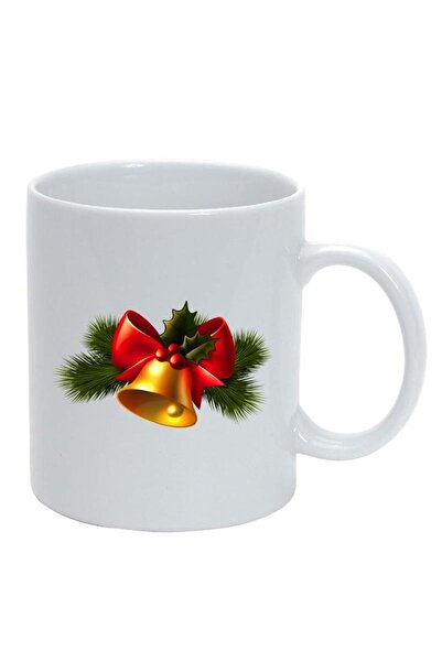 INOVATIX Персонализирана бяла чаша, Коледа, бяла, D169, INOVATIX®. 330 мл