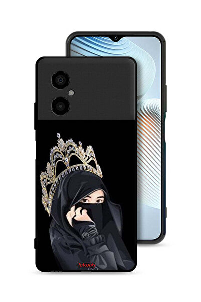 Tolwak Xiaomi Poco M4 5G Protective Case Cover Queen Girl