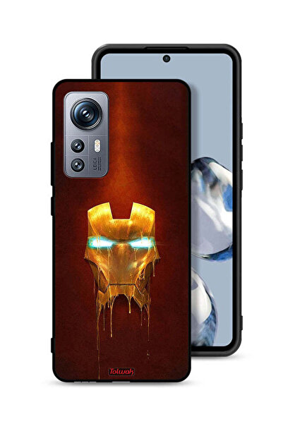 Tolwak غطاء حماية لهاتف شاومي 12S بطبعة الرجل الحديدي مارفل كوميكس