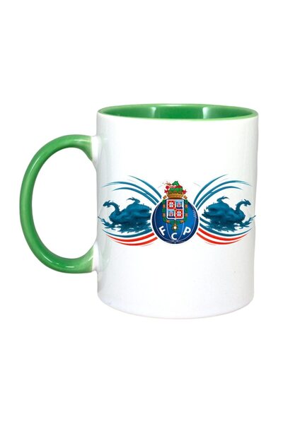 INOVATIX Εξατομικευμένη Λευκή Κούπα, Fc Porto Portugal, Keep Your Inside Gree...