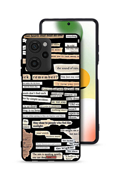 Tolwak غطاء حماية لهاتف Xiaomi Poco X5 Pro مع ملصقات اقتباسات