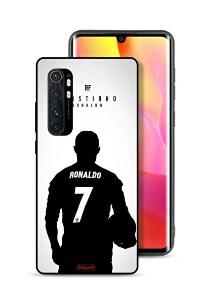 Tolwak غطاء حماية لهاتف شاومي مي نوت 10 لايت بقناع كريستيانو رونالدو