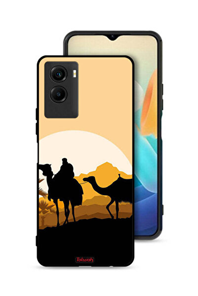Tolwak غطاء حماية لهاتف Vivo Y55s 5G (2021) برسومات جمال في الصحراء