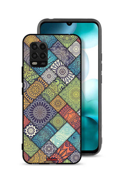 Tolwak غطاء حماية لهاتف شاومي مي 10 لايت 5G بنمط ماندالا