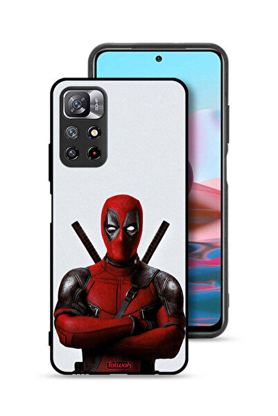 Tolwak غطاء حماية لهاتف شاومي ريدمي نوت 11 4G بتصميم ديدبول