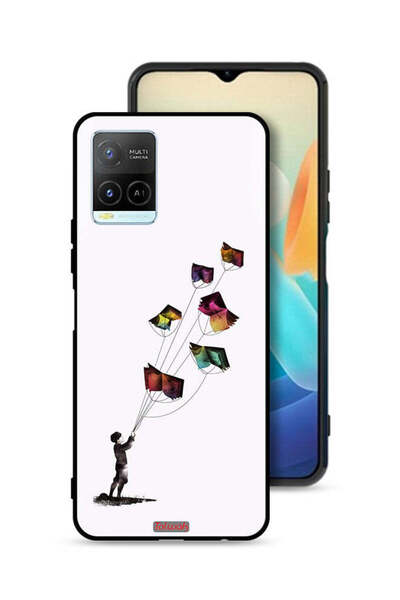 Tolwak غطاء حماية لهاتف Vivo Y33s 4G بتصميم طائرات ورقية