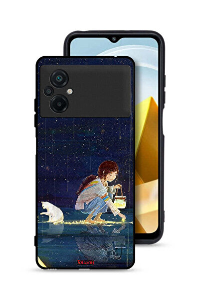Tolwak غطاء حماية لهاتف Xiaomi Poco M5 4G برسومات نجوم فنية