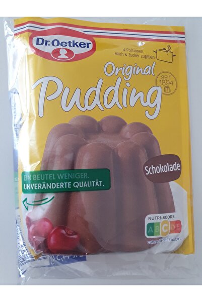 Dr. Oetker Orijinal Pudding çikolatalı 2x44,5