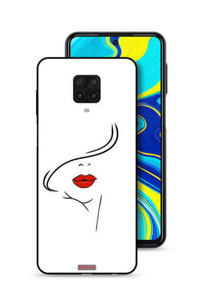 Tolwak غطاء حماية لهاتف شاومي ريدمي نوت 9 برو برسومات وجه فتاة