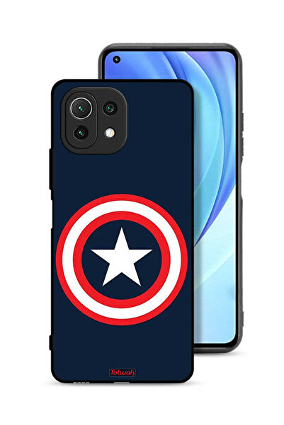 Tolwak غطاء حماية لهاتف شاومي مي 11 لايت كابتن أمريكا