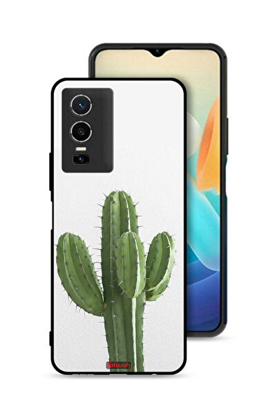 Tolwak غطاء حماية لهاتف Vivo Y76 5G بنقشة نبات الصبار